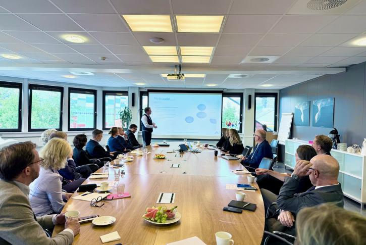 Ambassadørbesøk i Barentshuset